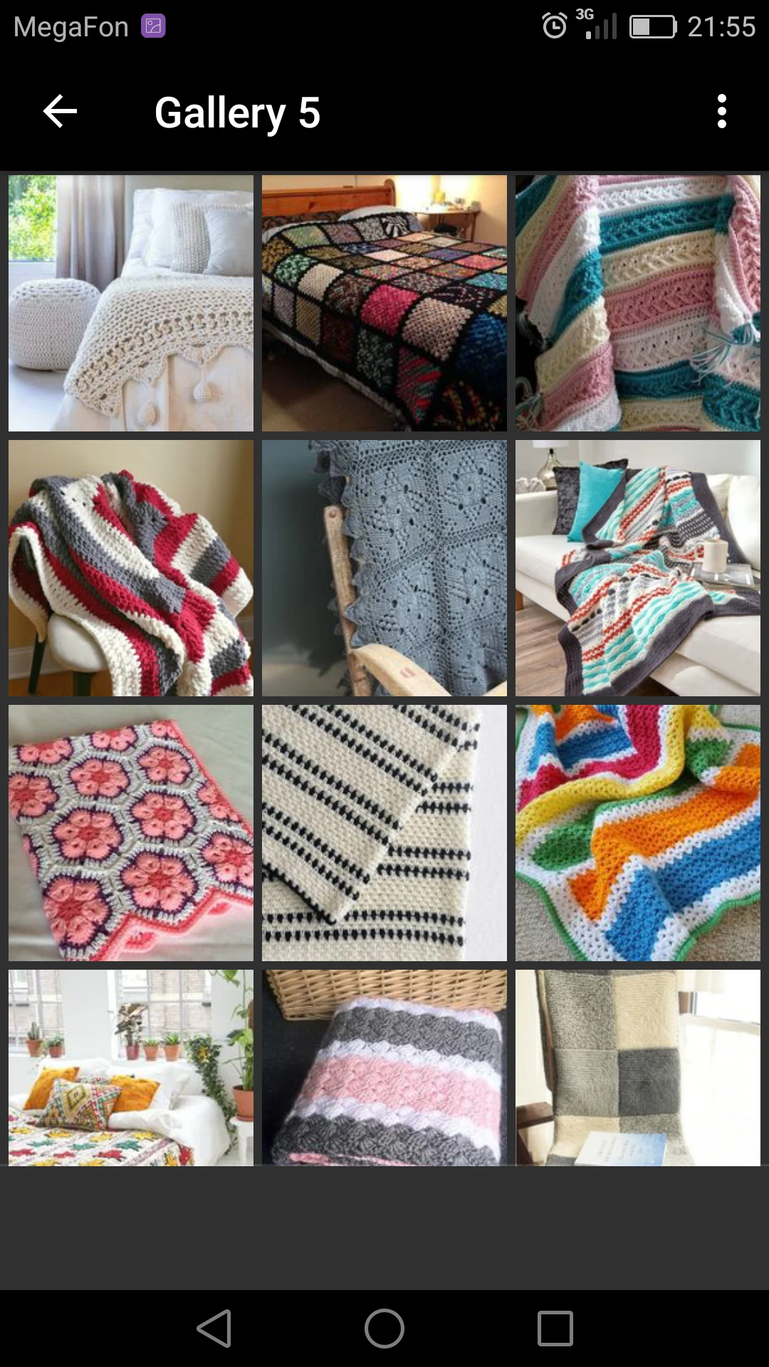 Crochet Blanket Patterns screenshot